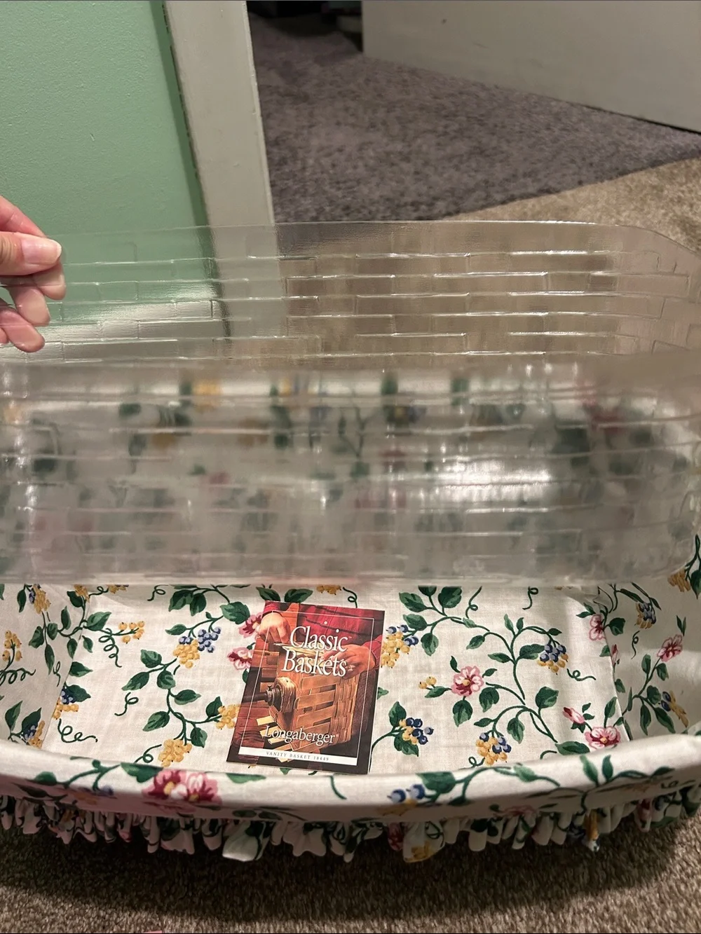 Longaberger Vanity basket